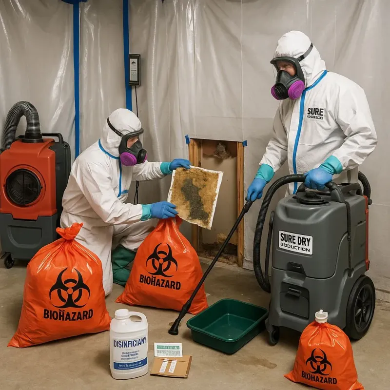 Contaminated Water Handling Protocols process in Webster County, MS